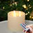 Unscented Flameless Pillar Candle