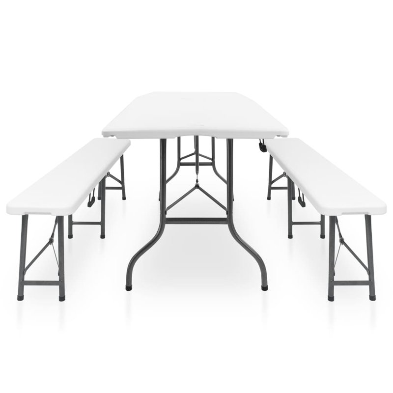 Hamazasb 4 - Person Patio Dining Set with Rectangular Table