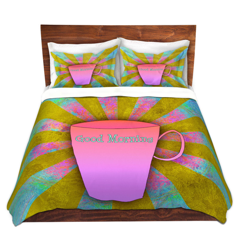 Ensembles de housses de couette DiaNoche en microfibre par China Carnella - Coffee Morning
