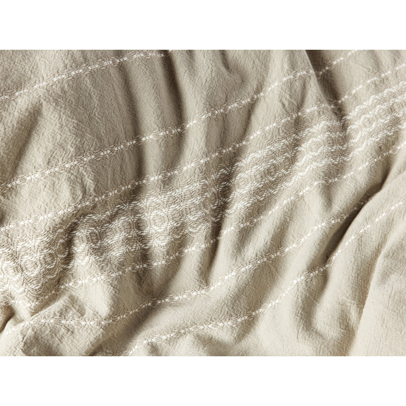 Rippled Duvet Cover, Full/Queen
