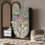 Garde-robe à motif floral de style français