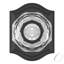 Crystal Door Knob with Baldwin Reserve Rosette