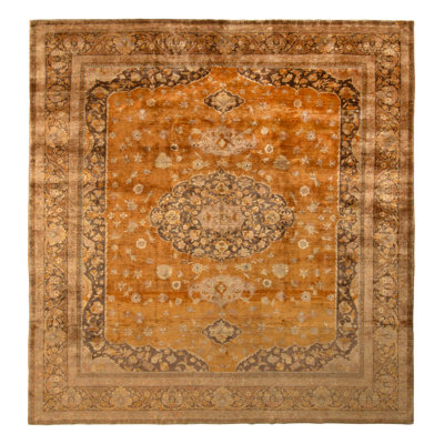 Hereke One-of-a-Kind 10’x10’6” Hand Knotted Area Rug