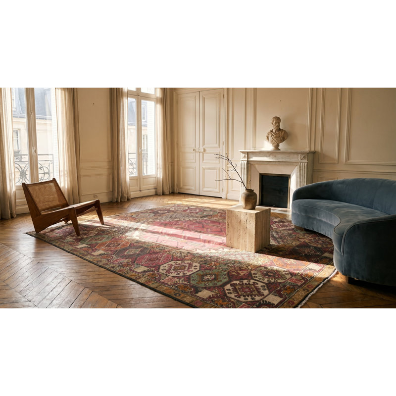 Tapis noué à la main antique