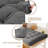 8-inch Thick Foldable Sofa Cushion-1527094413