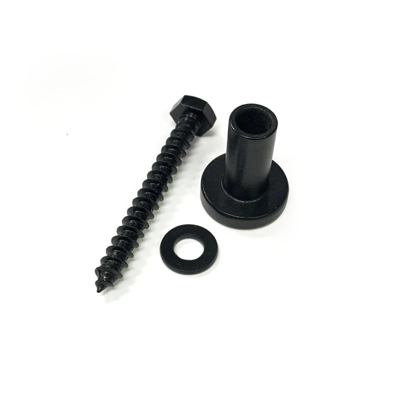 Ensemble de mini entretoises noires rustiques