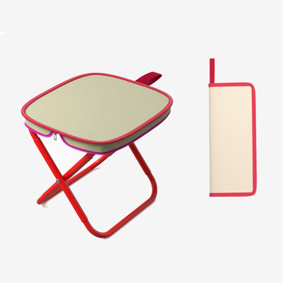 Backpack Handbag Stool Folding Small Stool Fishing Stool Chair Queuing Portable Outdoor Travel Camping Pencil Bag Small Stool