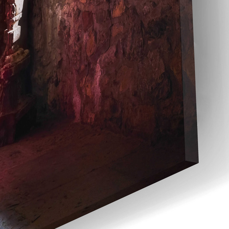 «Colorful Chairs» par Roman Robroek, art mural en verre acrylique, H 12 po x l 16 po x P 0,13 po