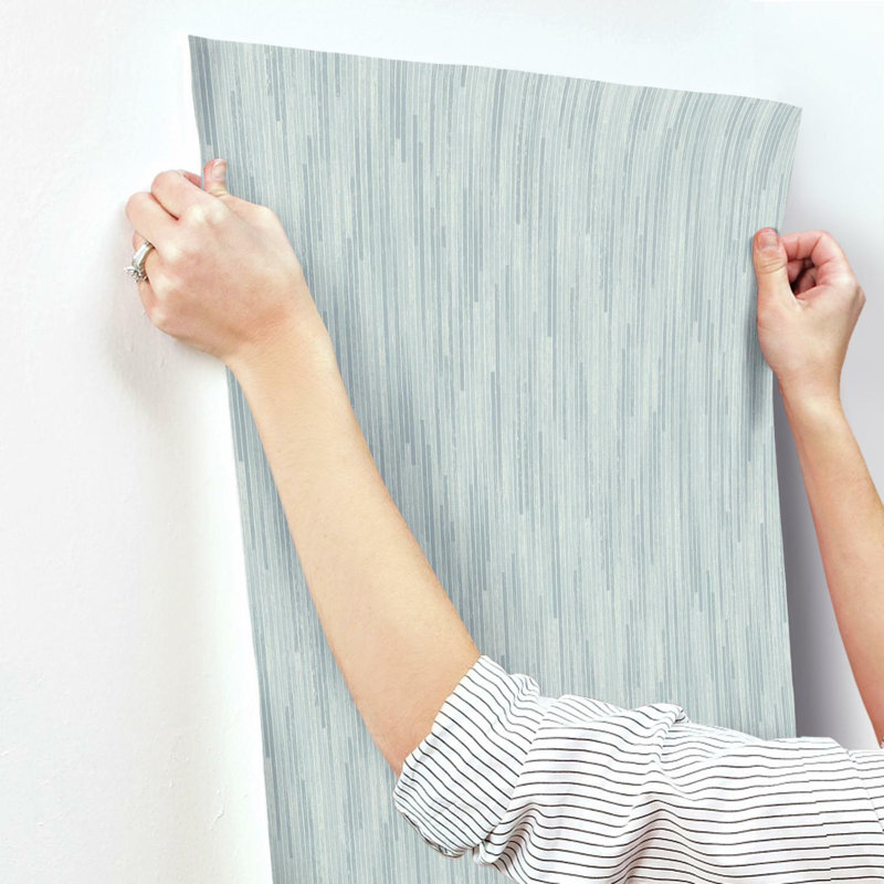 Papier peint Bargello, Bleu