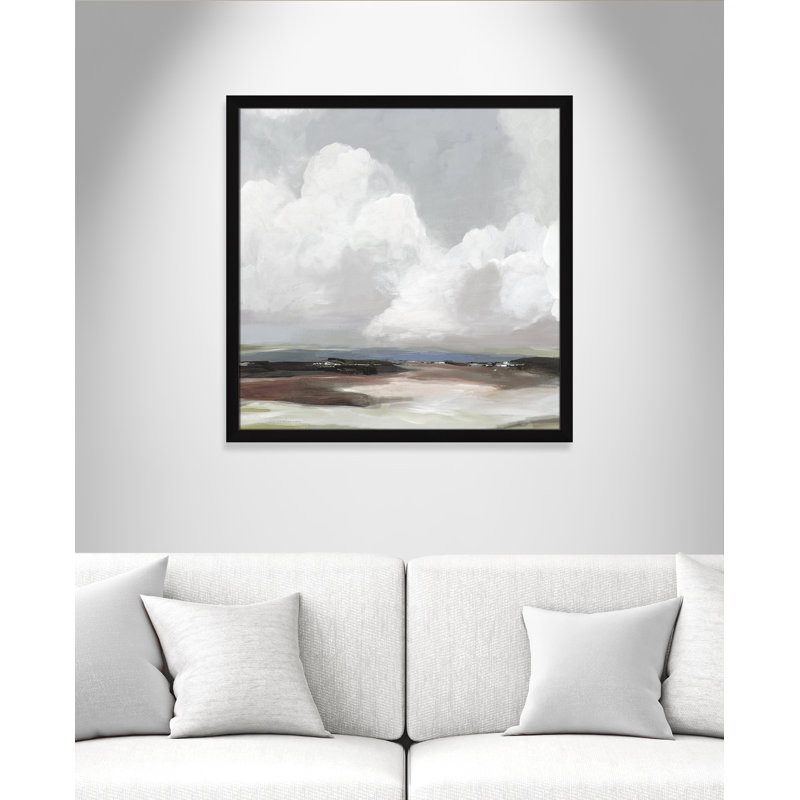 Avron Morning Air - reproduction d'art encadrée, Cadre noir, H 33 po x l 33 po x P 1,12 po