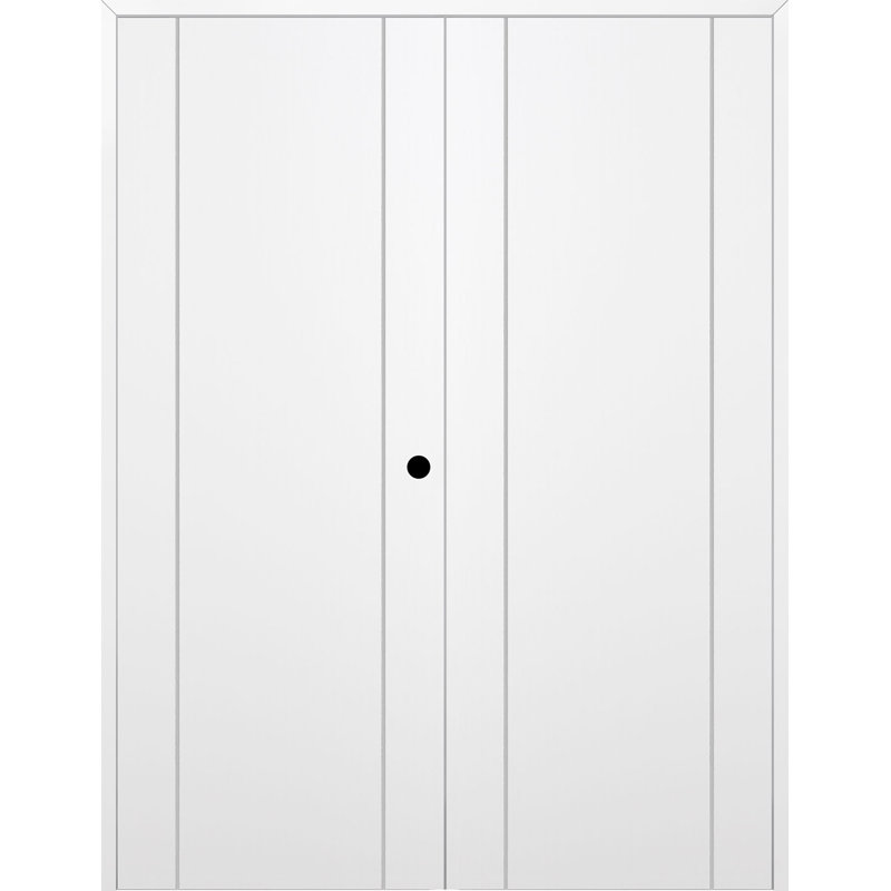 Porte double Smartart 2U Smartart, 71,75 po x 79,37 po, À gauche