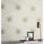 Petite Leaves Floral Metallic Wallpaper Roll-3591373