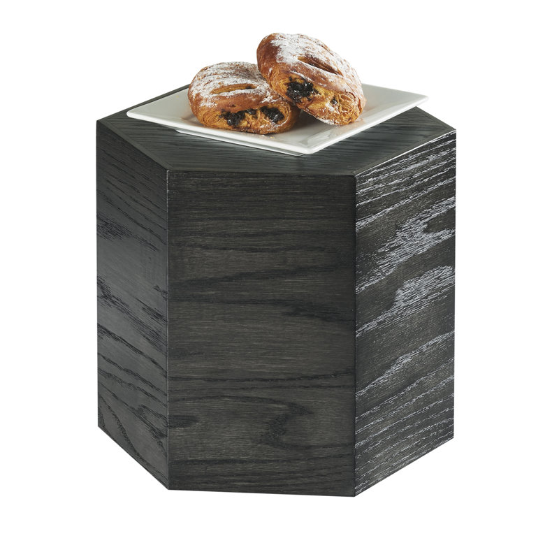 Cinderwood Hexagon Riser - 12" x 11"