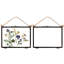 Nicola Spring - Hanging Metal Photo Frames - Black-114190894-114190896-114190889