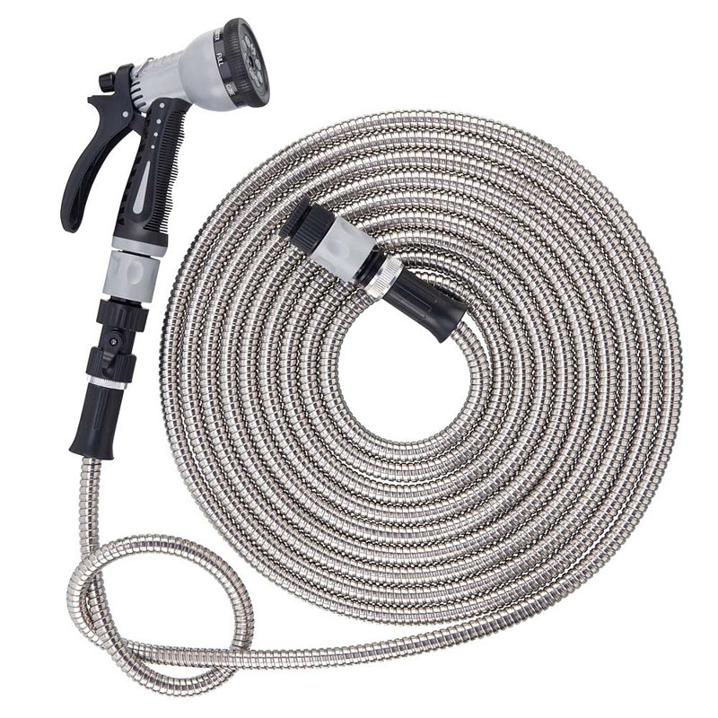 Throckmorton 75ft Stainless Steel Easy Hose