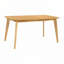 Ensemble de table de salle à manger décontractée en chêne naturel 5 pièces et 4 chaises d'appoint à dossier courbé Windsor-504800712
