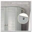 Grande armoire de rangement étroite pour salle de bain avec portes-1505680212