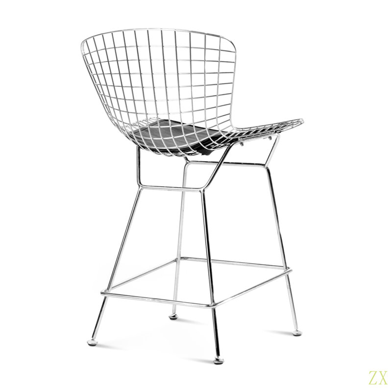 Ensemble de deux tabourets de bar Bertoia