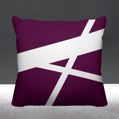 Seward  Abstract Lines Indoor/Outdoor Throw Pillow