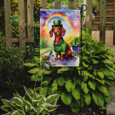 Double Sided 15.5'' H x 11.25'' W Polyester St Patrick's Day Garden Flag
