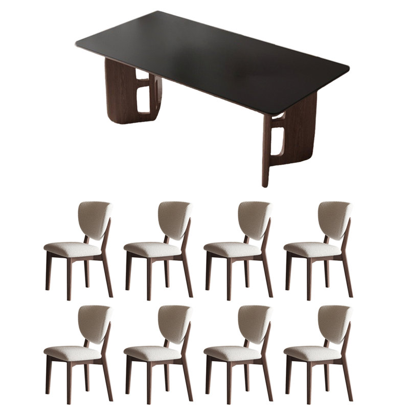 European modern simple dining table set