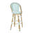 Outdoor French 29.5 Inch, Of 2, Teal, Finish, , For Party 29.5" And Aluminum , Rust Frame, Garden Seating