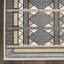 Tapis d'intérieur multicolore ivoire Ebern Designs Reimann-818521610