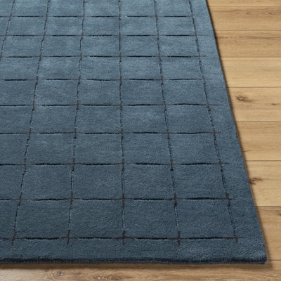 Mallory Marine Blue Hand Tufted Area Rug