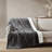 Eddie Bauer Mountain Valley Plush Grey Heated Throw Blanket-116066600