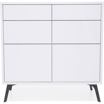 Cristaly 78.74cm Solid Wood Sideboard
