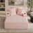 Velours côtelé rose est en rupture de stock