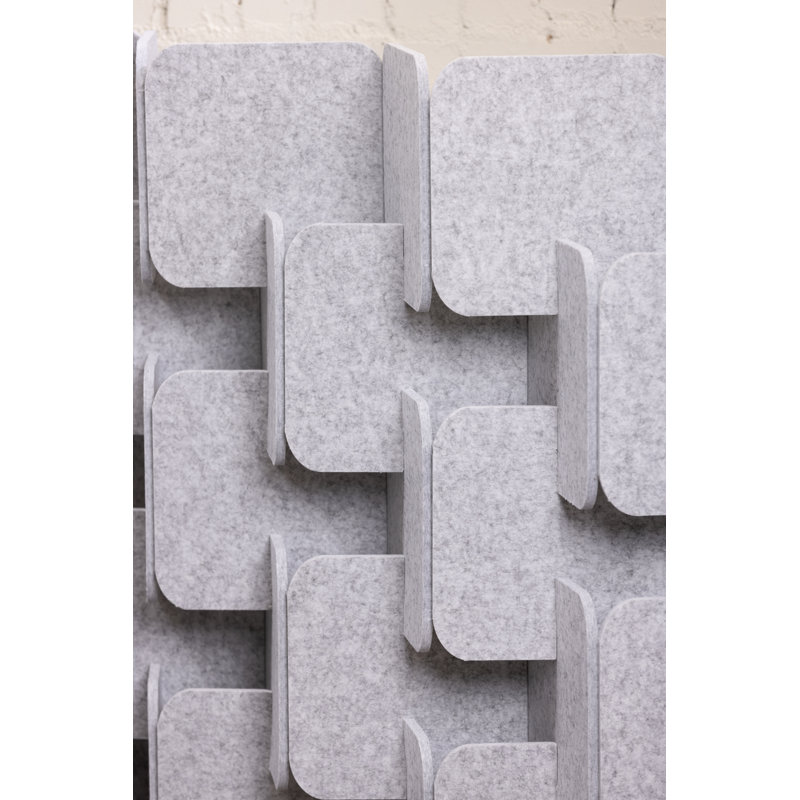 Cloison autoportante Mckinnon, Gris, H 45 po x l 62 po x P 9 po