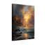 Paysage et nature Coucher de soleil Castle Coast Waves Sky Rocks Light Sea-2145535347