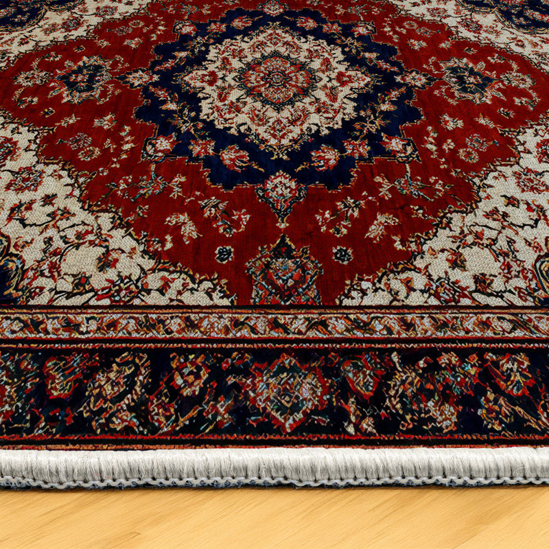 Tapis en coton imprimé chenille Guria, Rectangle 2 pi 8 po x 5 pi