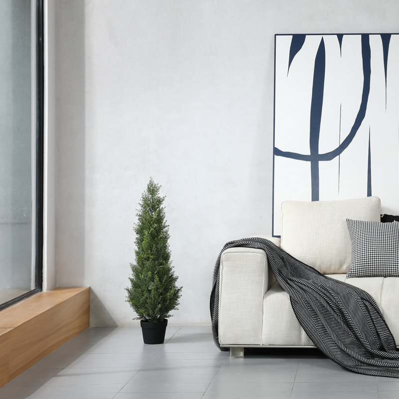 Faux cèdre en pot Adcock, 2, H 36 po x l 12 po x P 12 po
