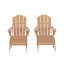 Ensemble de conversation avec repose-pieds 4 pièces Adirondack Shawnna-83679468