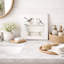 Reproduction sur toile tendue, "Tweeter & Tidy - Bath Time Birds"-1738457290