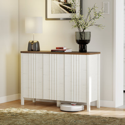 Modern Freestanding Shoe Storage Cabinet With Adjustable Shelves And Large Capacity