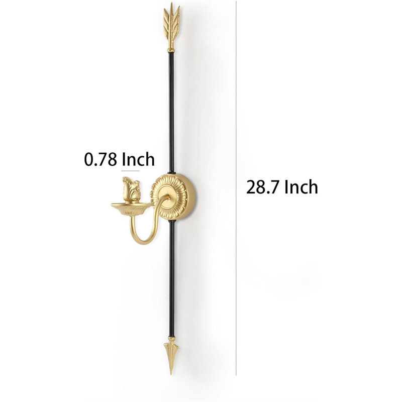 Wall Sconce Candlestick Holder Set of 2