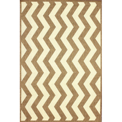 Tapis intérieur/extérieur taupe Paulita
