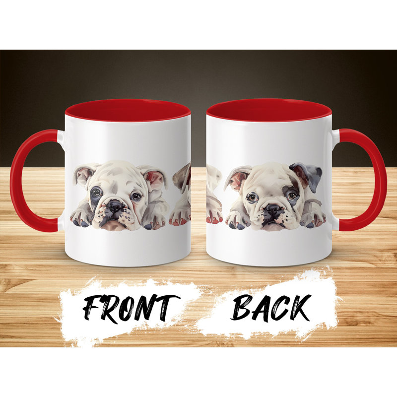 Ceramic Coffee Mug, 1, Red
