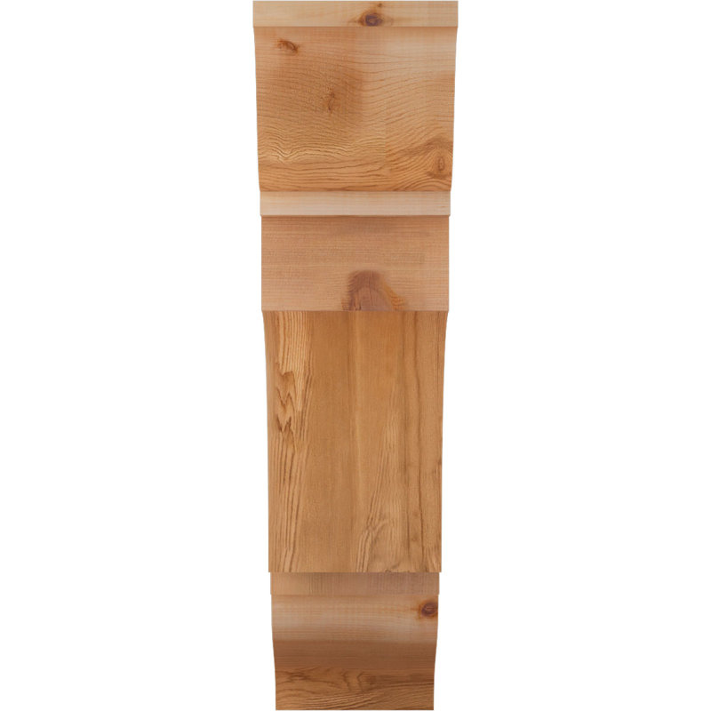 Support traditionnel Westlake, Cèdre rouge de l'Ouest, Lisse, H 24 po x l 5,5 po x P 20 po