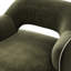 BLYTHE Swivel Armchair Chair with Ottoman-119302266