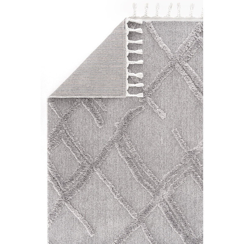 Dracut Geometric Machine Made Indoor / Outdoor Area Rug, Runner 120 x 300cm