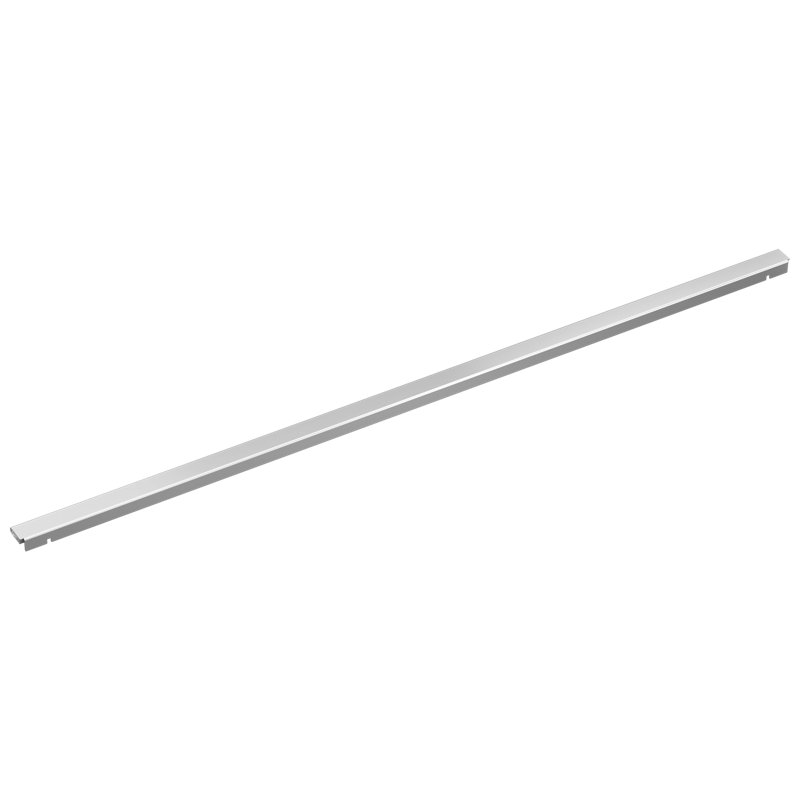 36" Linear Shower Drain Wall Edge, Chrome