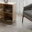 Side Table With Open Storage And 4 Shelves