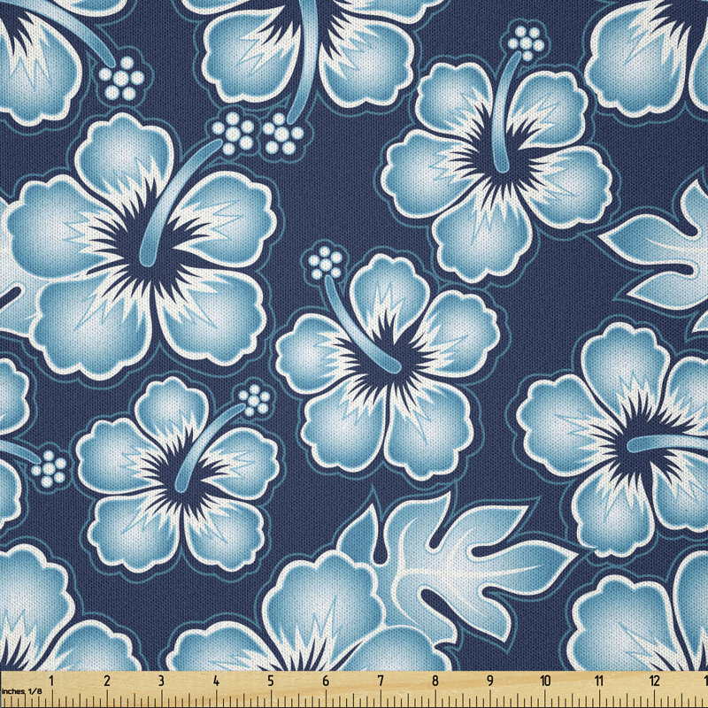 Darlee Hibiscus Hawaiian Multi-Purpose Fabric