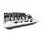 Thermocouple 23" Silver Stainless Steel Gas Cooktop with 4 Burners