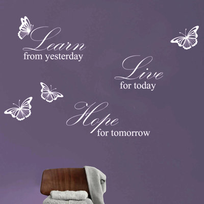 Non-Wall Damaging Wall Decal