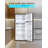 BLACK+DECKER 14.6 Cu. Ft. Top Mount Refrigerator with Freezer, 2 Door Refrigerator with Top Freezer and Adjustable Temperature Control, ENERGY STAR, BR1460HB, Black-123767378